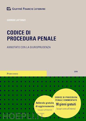 lattanzi giorgio - codice procedura penale