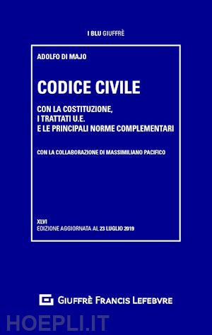 di majo adolfo - codice civile - 2019/2020