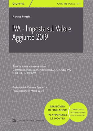 portale renato - iva - imposta sul valore aggiunto 2019