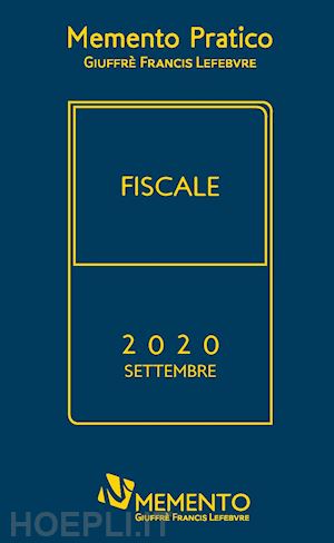  - memento pratico - fiscale - 2020 (settembre)
