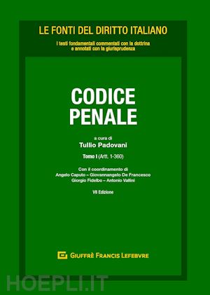 padovani tullio - codice penale - 2 tomi