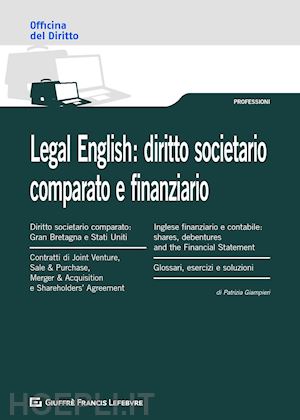 giampieri patrizia - legal english: diritto societario comparato e finanziario