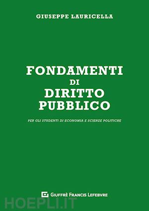 lauricella giuseppe - fondamenti di diritto pubblico