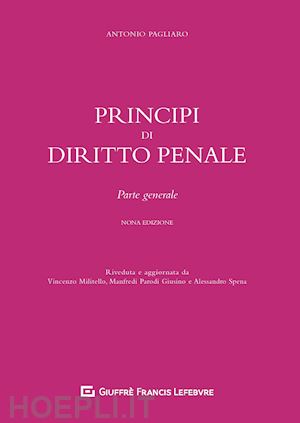 pagliaro antonio - principi di diritto penale - parte generale