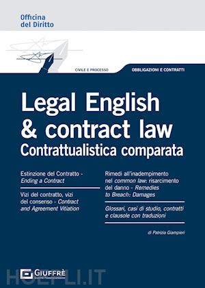 giampieri patrizia - legal english e contract law