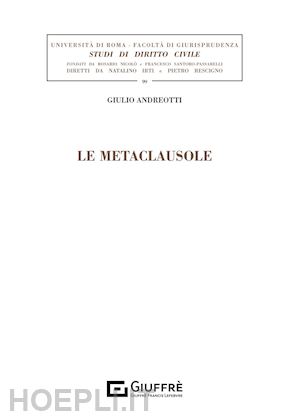 andreotti giulio - le metaclausole