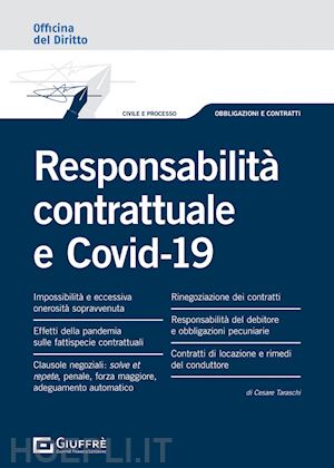 taraschi cesare - responsabilita' contrattuale e covid-19