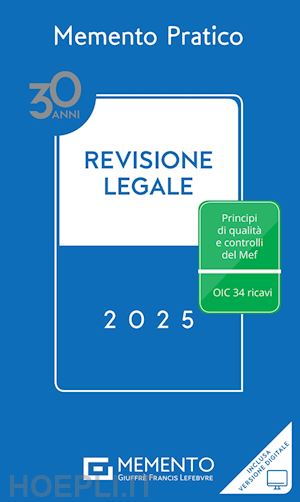 aa.vv. - memento pratico - revisione legale - 2025