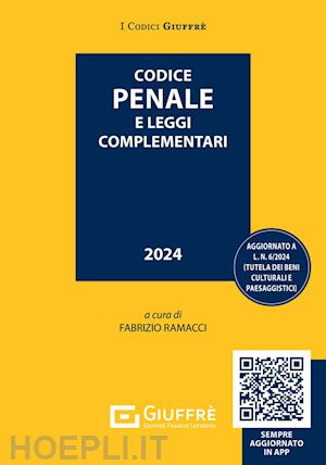 ramacci fabrizio (curatore) - codice penale e leggi complementari