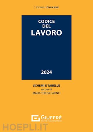 carinci maria teresa (curatore) - codice del lavoro