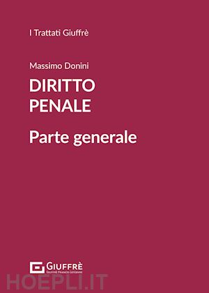 donini massimo - diritto penale - i