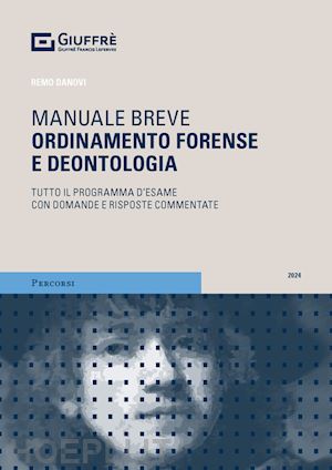 danovi remo - manuale breve - ordinamento forense deontologia