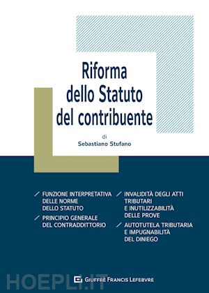 stufano sebastiano - riforma dello statuto del contribuente