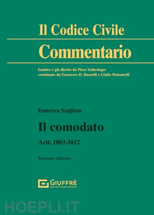 scaglione francesco - il comodato