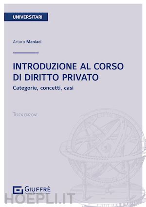 maniaci arturo - introduzione al corso di diritto privato