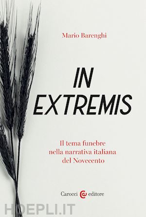 barenghi mario - in extremis. il tema funebre nella narrativa italiana del novecento