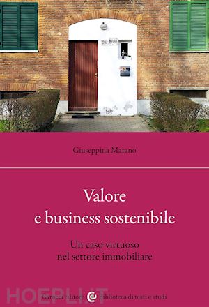 marano giuseppina - valore e business sostenibile