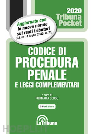 corso piermaria (curatore) - codice di procedura penale