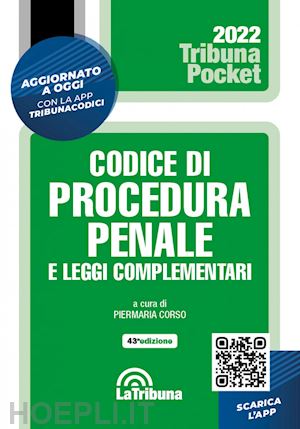 corso piermaria (curatore) - codice di procedura penale