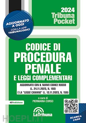 corso piermaria (curatore) - codice di procedura penale