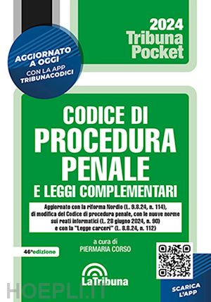 corso piermaria (curatore) - codice di procedura penale