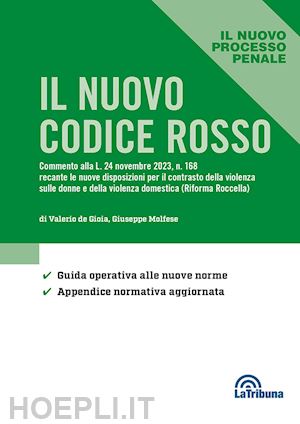 Il Nuovo Codice Rosso - De Gioia Valerio; Molfese Giuseppe