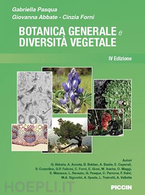 pasqua gabriella, abbate giovanna, forni cinzia - botanica generale e diversita' vegetale