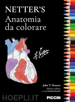 hansen john t. - netter's. anatomia da colorare