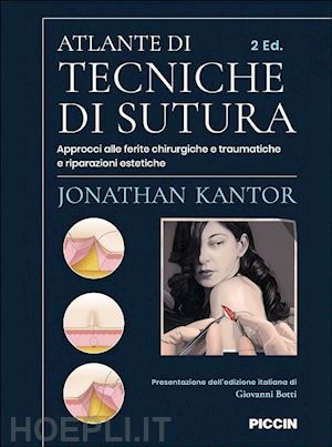 kantor jonathan - atlante di tecniche di sutura