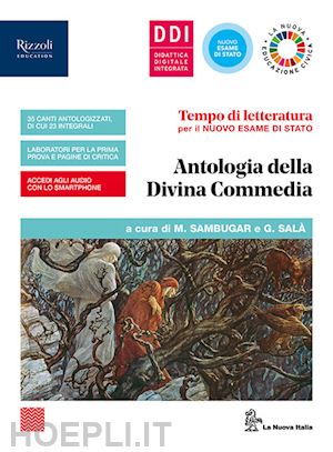 sambugar marta; sala' gabriella - tempo di letteratura per il nuovo esame di stato. antologia della divina commedi