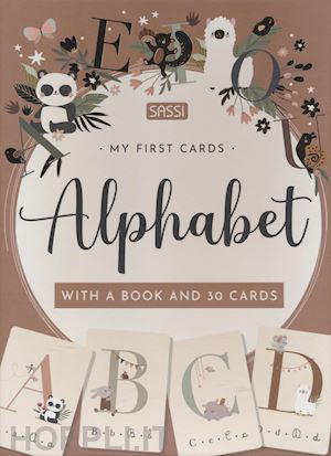 bonaguro valentina - alphabet. my first cards. ediz. a colori. con 30 carte