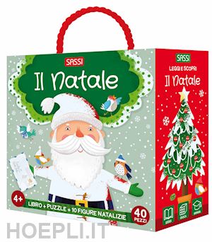 gaule matteo - il natale. q-box. con 10 figure natalizie. con puzzle