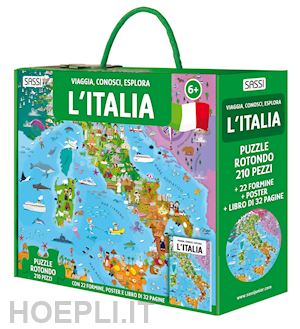 gaule matteo; tome' ester - italia. viaggia, conosci, esplora. ediz. a colori. con 22 formine. con puzzle ro