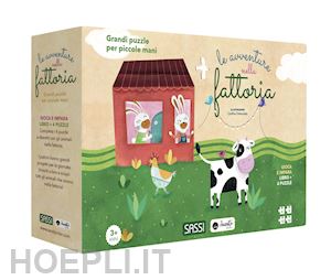 altieri pamela - le avventure nella fattoria. gioca e impara. ediz. illustrata. con puzzle