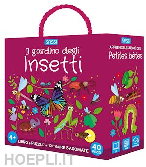 gaule matteo - il giardino degli insetti. q-box. ediz. a colori. con puzzle