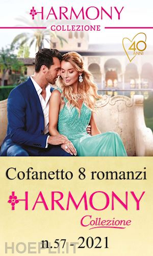 lawrence kim; collins dani; roscoe pippa; smart michelle; graham lynne; green abby; fuller louise; rose rory - cofanetto 8 harmony collezione n.57/2021