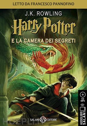Harry Potter E La Camera Dei Segreti Letto Da Francesco Pannofino.  Audiolibro. C - Rowling J.K.