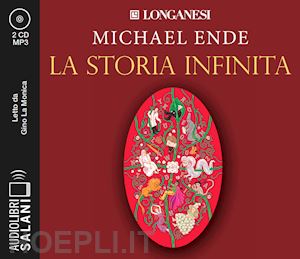 ende michael - la storia infinita letto da gino la monica. audiolibro. cd audio formato mp3