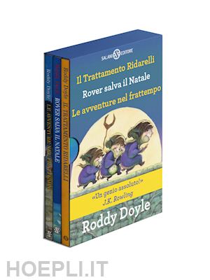 doyle roddy - cofanetto ridarelli: il trattamento ridarelli-rover salva il natale-le avventure