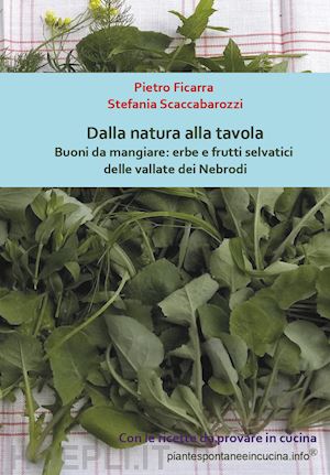 ficarra pietro; scaccabarozzi stefania - dalla natura alla tavola. buoni da mangiare: erbe e frutti selvatici delle vallate dei nebrodi