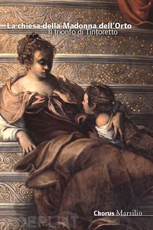 romanelli giandomenico - la chiesa della madonna dell'orto . il trionfo di tintoretto