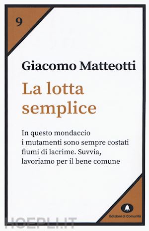 matteotti giacomo - la lotta semplice