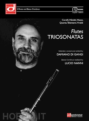 di gangi d.(curatore) - flutes trio sonatas. ediz. italiana e inglese