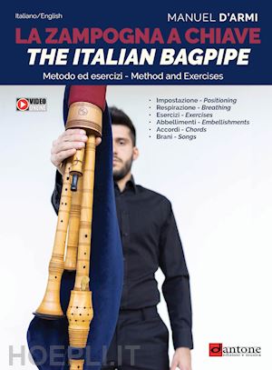 d'armi manuel - la zampogna a chiave. the italian bagpipe. ediz. multilingue. con video