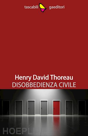 thoreau henry david - disobbedienza civile
