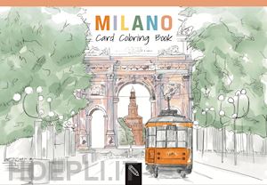 bardi angelica - milano. card coloring book