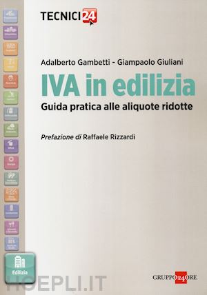 gambetti adalberto;  giuliani giampaolo - iva in edilizia