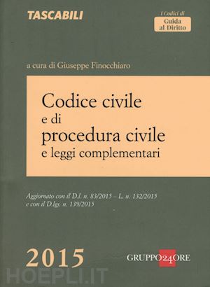 finocchiaro giuseppe (curatore) - codice civile e di procedura civile