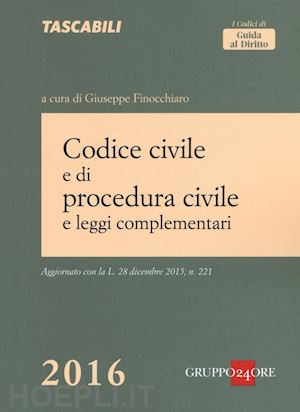 finocchiaro giuseppe (curatore) - codice civile e di procedura civile