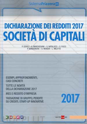 ceroli; marchegiani; natalucci; pucci; bonsignore - dichiarazione dei redditi 2017 - societa' di capitali